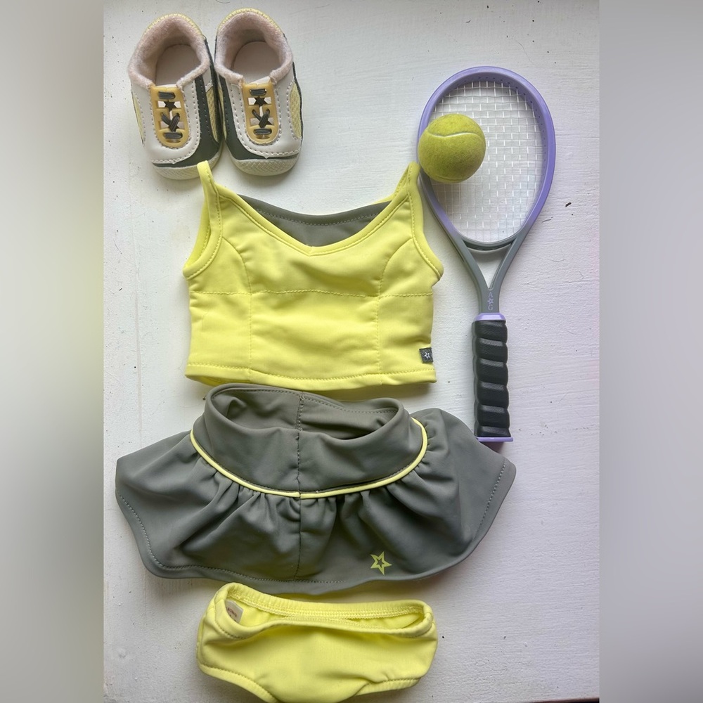 Retired American Girl Tennis Skirt Set